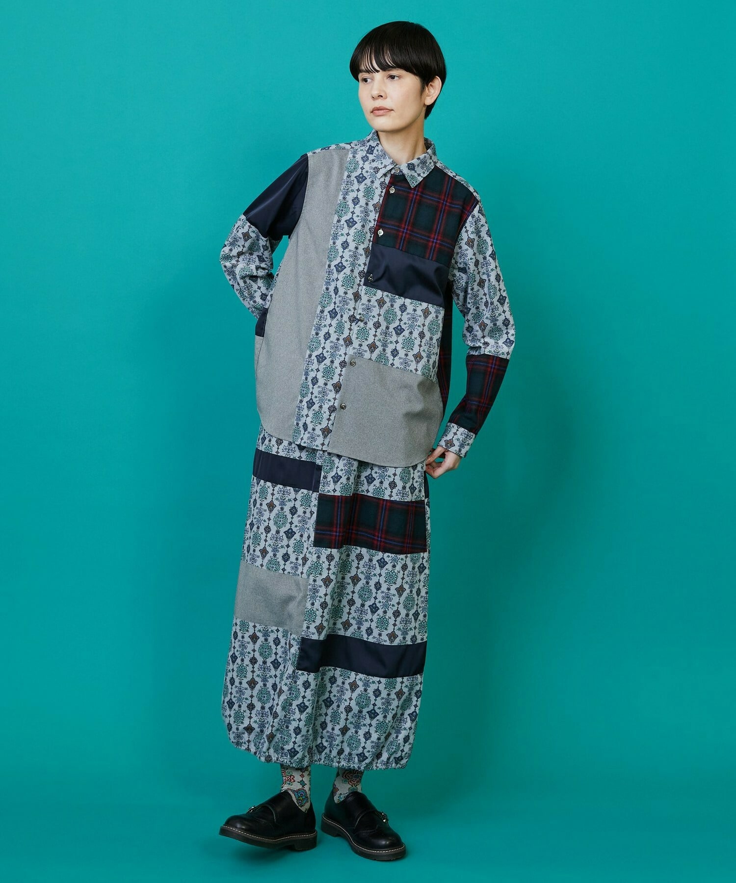 【FRAPBOIS】ドライフラワー スカート 詳細画像 ベージュ系その他 7