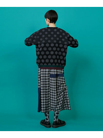 【FRAPBOIS】ドッツーニット カーディガン 詳細画像 ブラック系その他 13