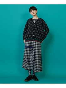 【FRAPBOIS】ドッツーニット カーディガン 詳細画像 ブラック系その他 15