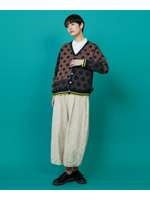 【FRAPBOIS】ドッツーニット カーディガン 詳細画像 ブラック系その他 6