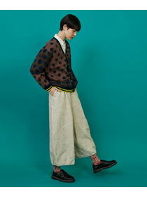 【FRAPBOIS】ドッツーニット カーディガン 詳細画像 ブラック系その他 9