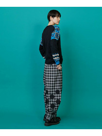 【FRAPBOIS】タイルニット カーディガン 詳細画像 ブラック 16