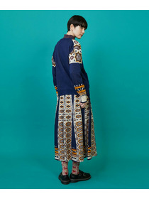 【FRAPBOIS】タイルニット カーディガン 詳細画像 ブラック 9