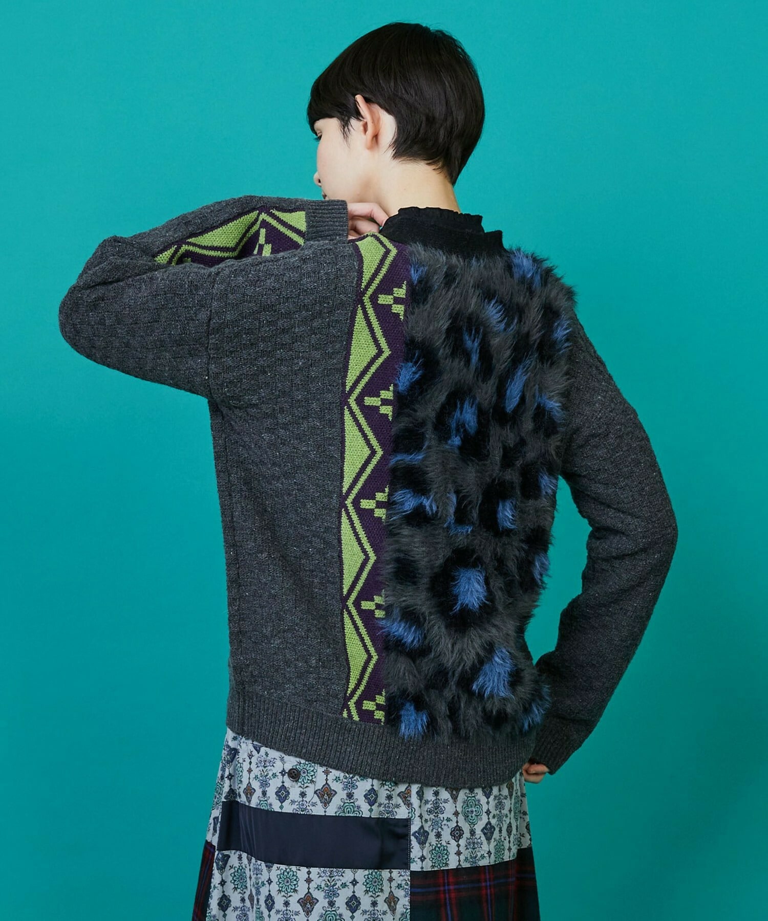 【FRAPBOIS】レオパーカーデ 詳細画像 グレー 13