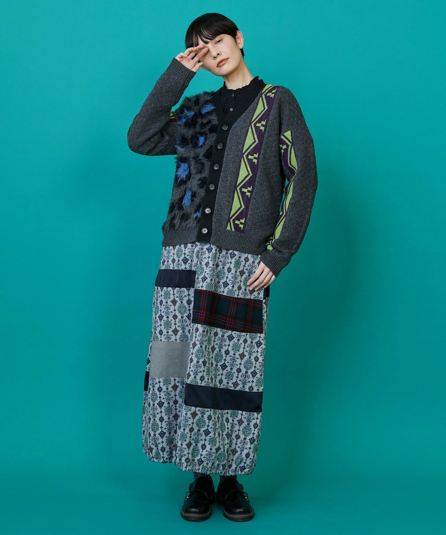 【FRAPBOIS】レオパーカーデ 詳細画像 グレー 19