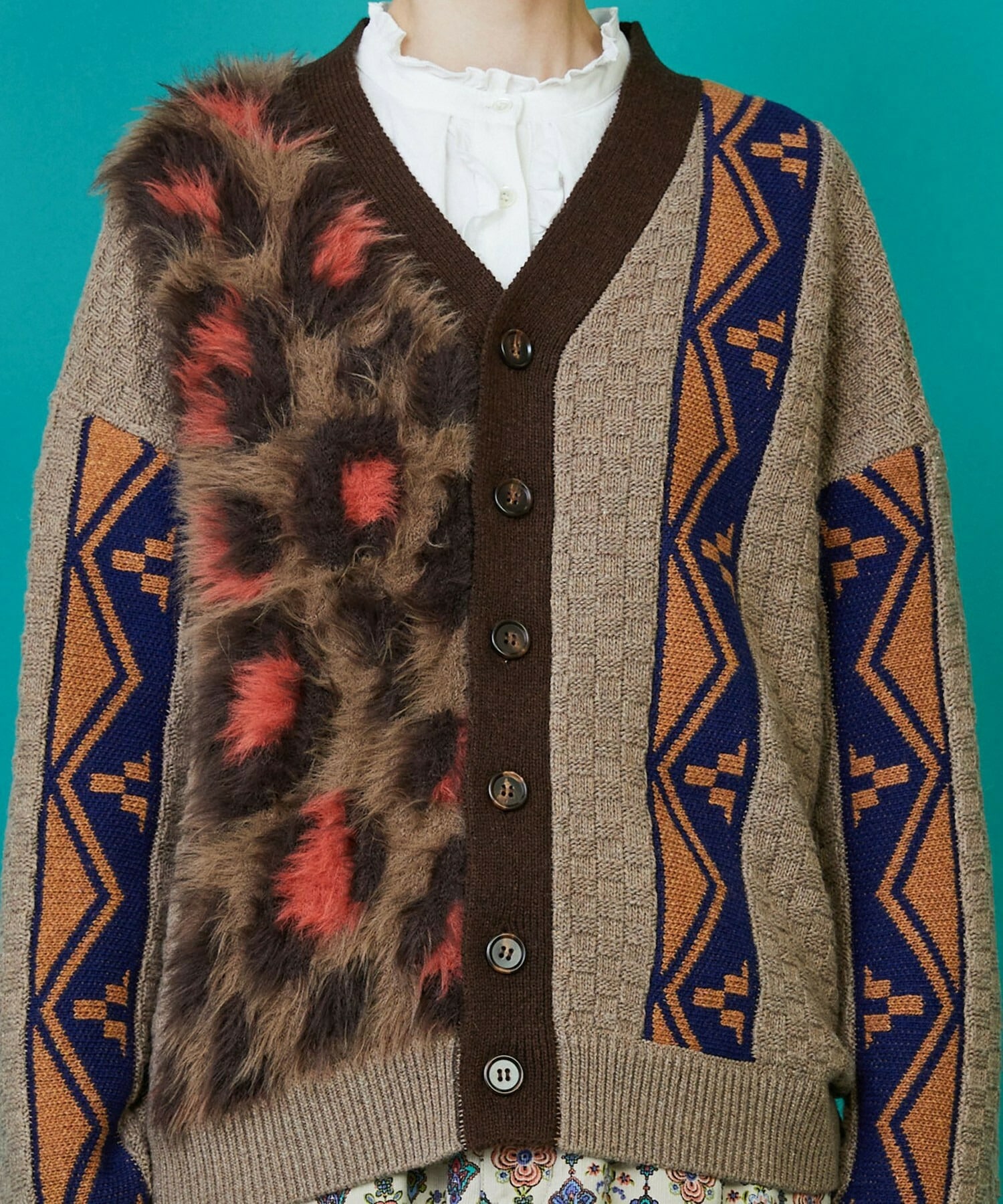 [FRAPBOIS] Leo Parka Detailed Image Gray 4