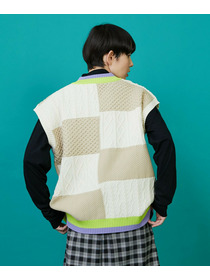 【FRAPBOIS】ケーブベスト 詳細画像 ネイビー 2