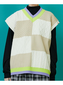 【FRAPBOIS】ケーブベスト 詳細画像 ネイビー 3