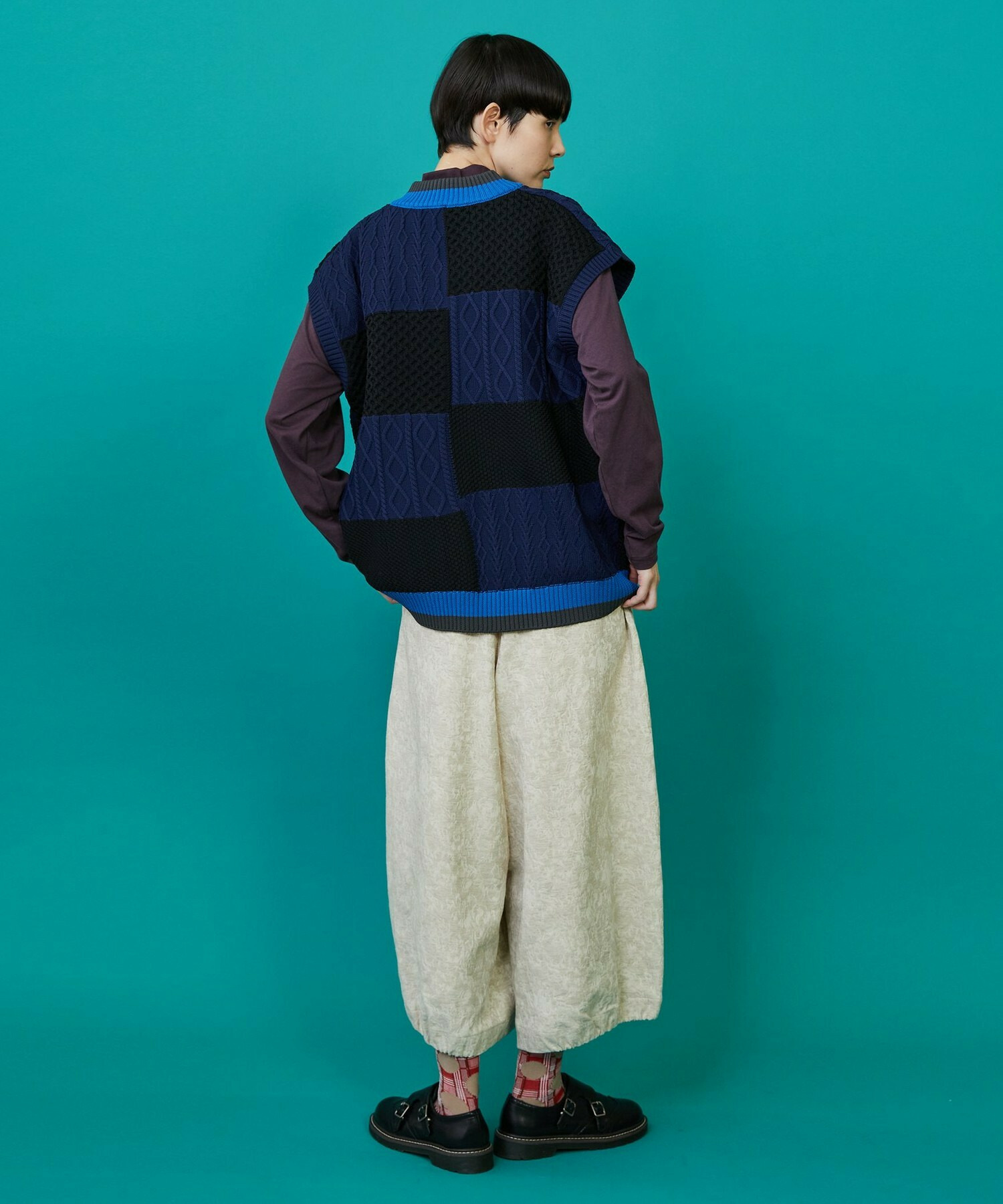 【FRAPBOIS】ケーブベスト 詳細画像 ネイビー 11