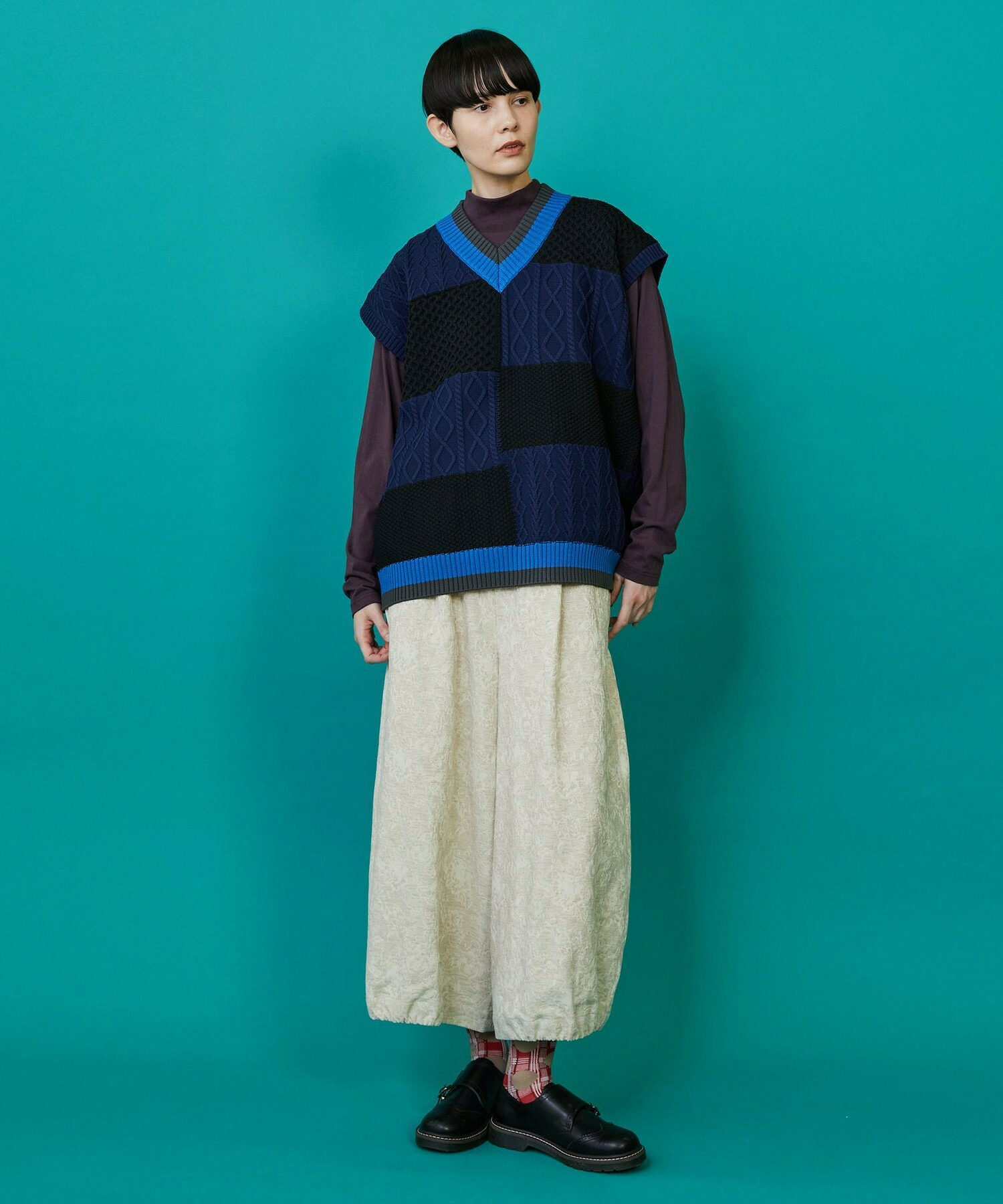 【FRAPBOIS】ケーブベスト 詳細画像 ネイビー 13