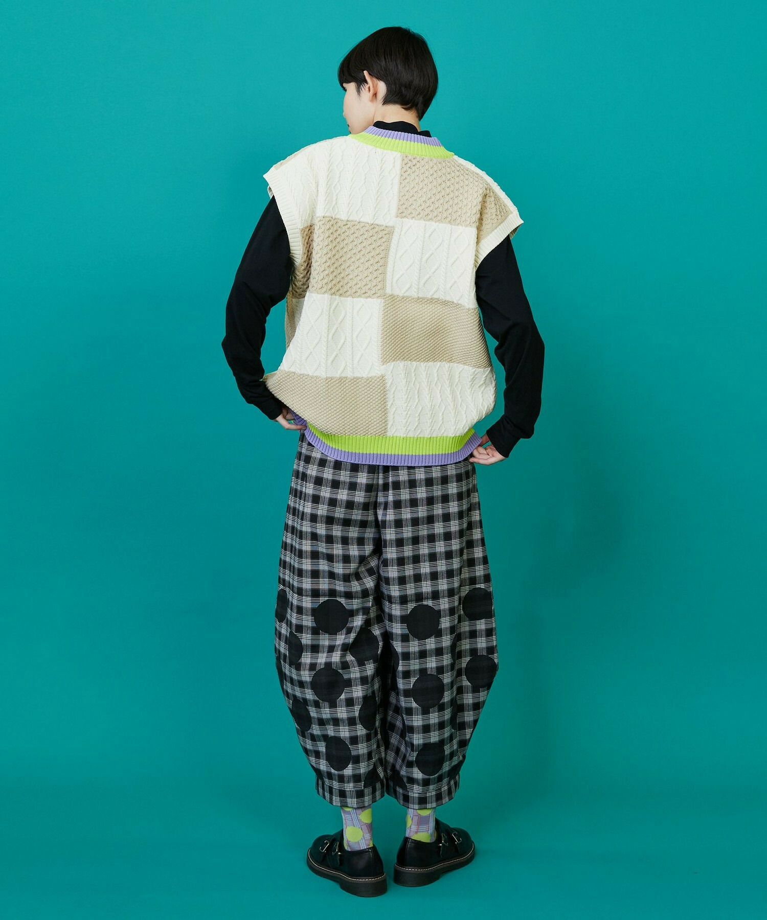 【FRAPBOIS】ケーブベスト 詳細画像 ネイビー 6