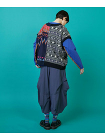 【FRAPBOIS】ノルディーネイティブ ベスト 詳細画像 ベージュ 8