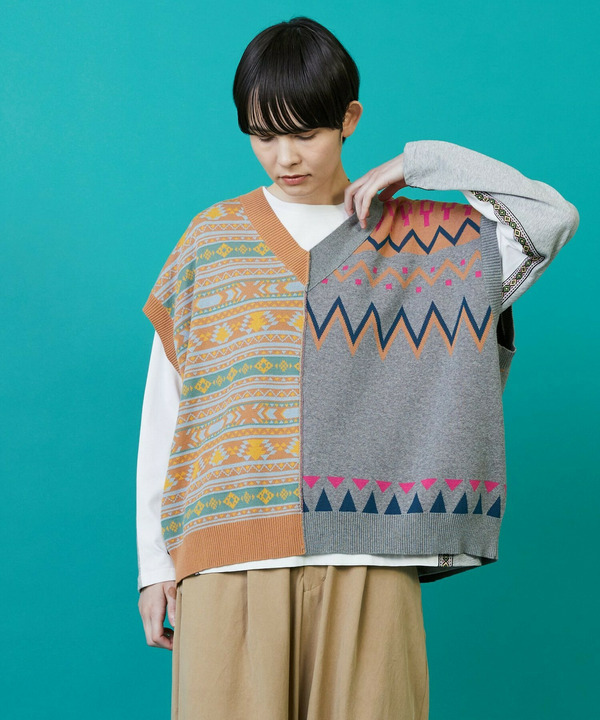 【FRAPBOIS】ノルディーネイティブ ベスト