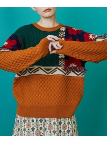 【FRAPBOIS】PWセーター 詳細画像 ブラック 4