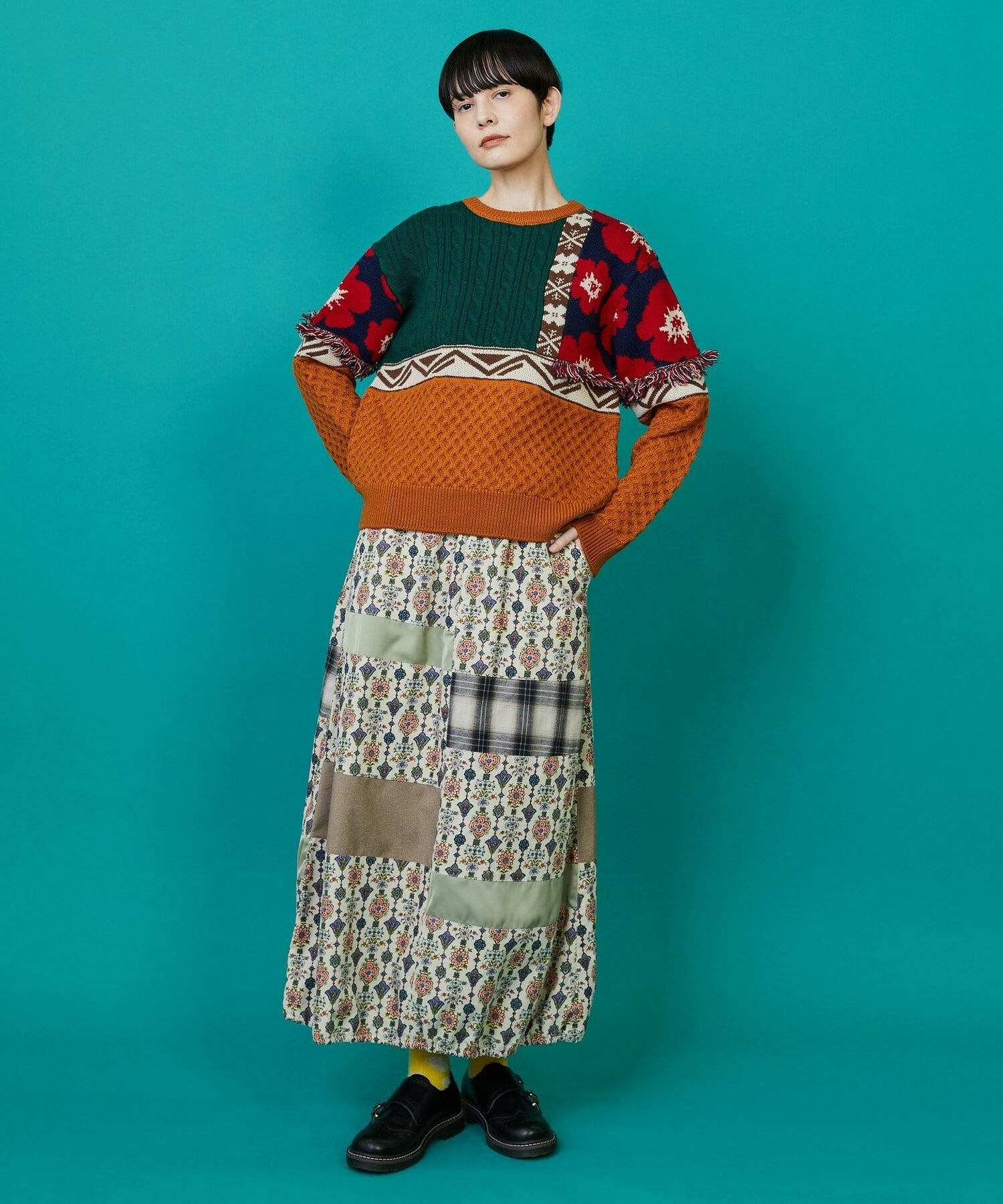 【FRAPBOIS】PWセーター 詳細画像 ブラック 6