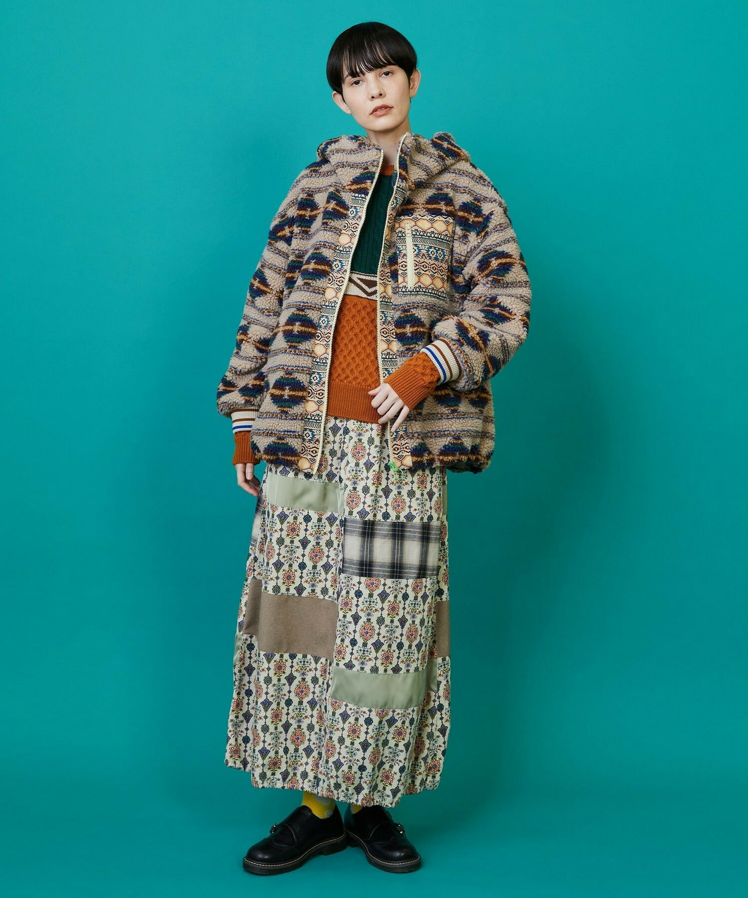 【FRAPBOIS】PWセーター 詳細画像 ブラック 9