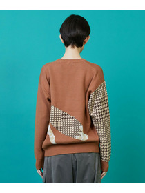 【FRAPBOIS】シルエットニット プルオーバー 詳細画像 チャコールグレー 2