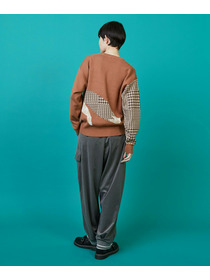 【FRAPBOIS】シルエットニット プルオーバー 詳細画像 チャコールグレー 7