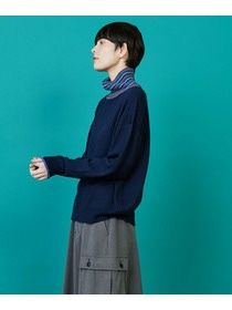 【FRAPBOIS】マルチタートル ニット 詳細画像 ネイビー 13