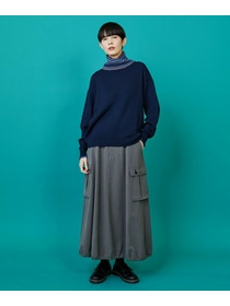 【FRAPBOIS】マルチタートル ニット 詳細画像 ネイビー 15