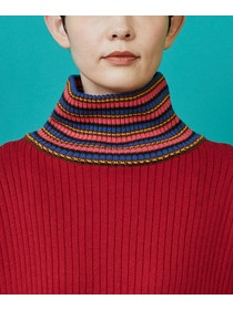 【FRAPBOIS】マルチタートル ニット 詳細画像 ネイビー 4