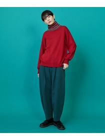 【FRAPBOIS】マルチタートル ニット 詳細画像 ネイビー 7