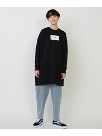 【FRAPBOIS】チュニックジャージ ワンピース 詳細画像 ブラック 13