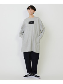 【FRAPBOIS】チュニックジャージ ワンピース 詳細画像 ブラック 7