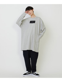 【FRAPBOIS】チュニックジャージ ワンピース 詳細画像 ブラック 8