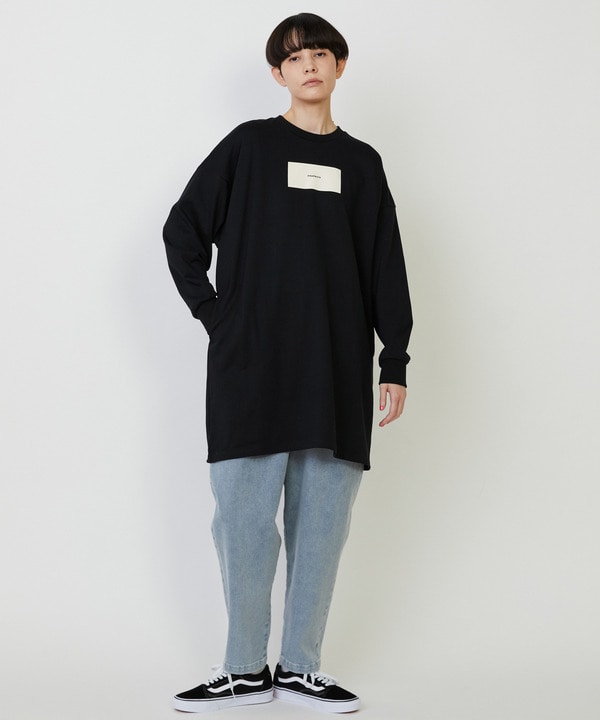 【FRAPBOIS】チュニックジャージ ワンピース