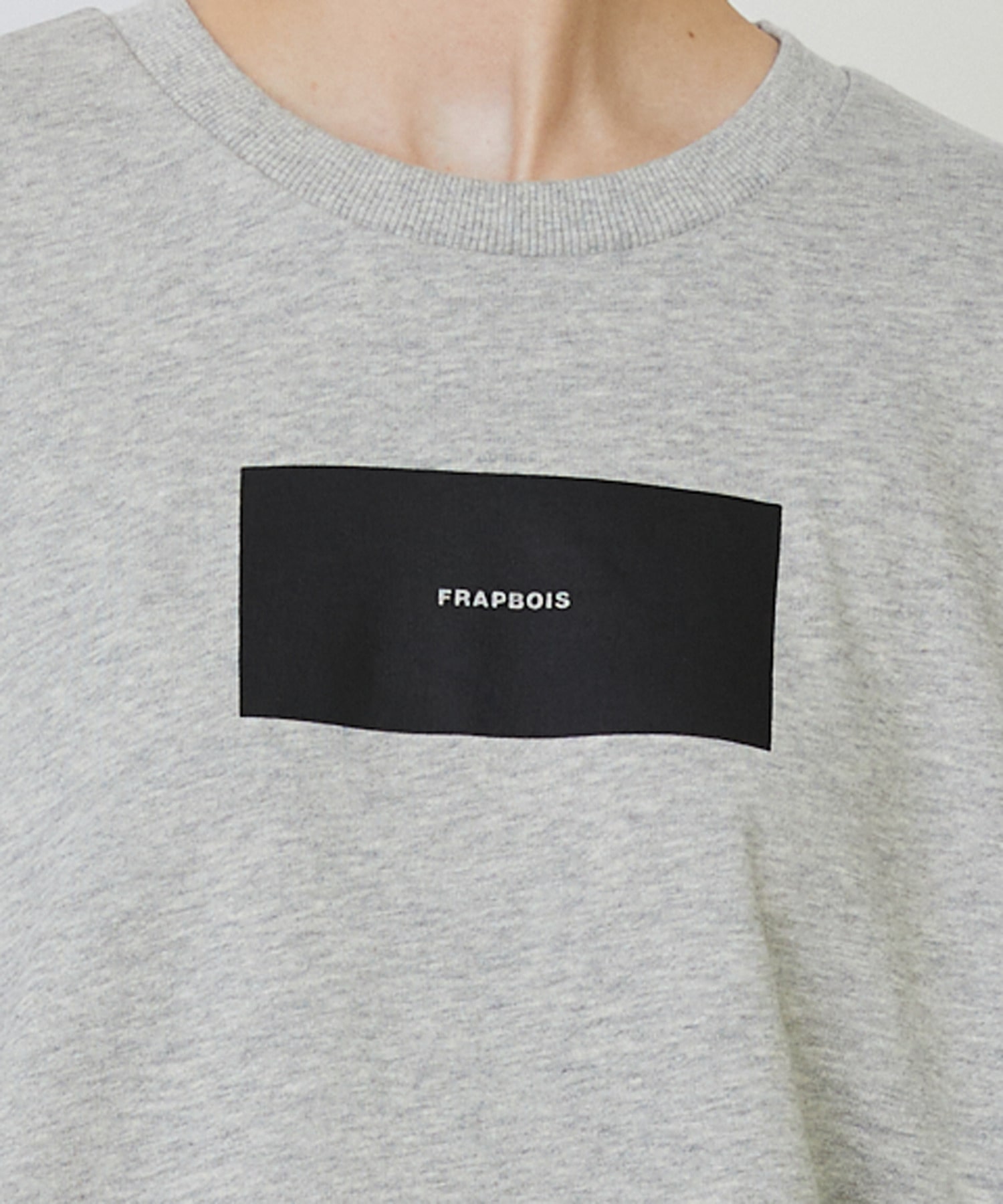 【FRAPBOIS】チュニックジャージ ワンピース 詳細画像 ブラック 5