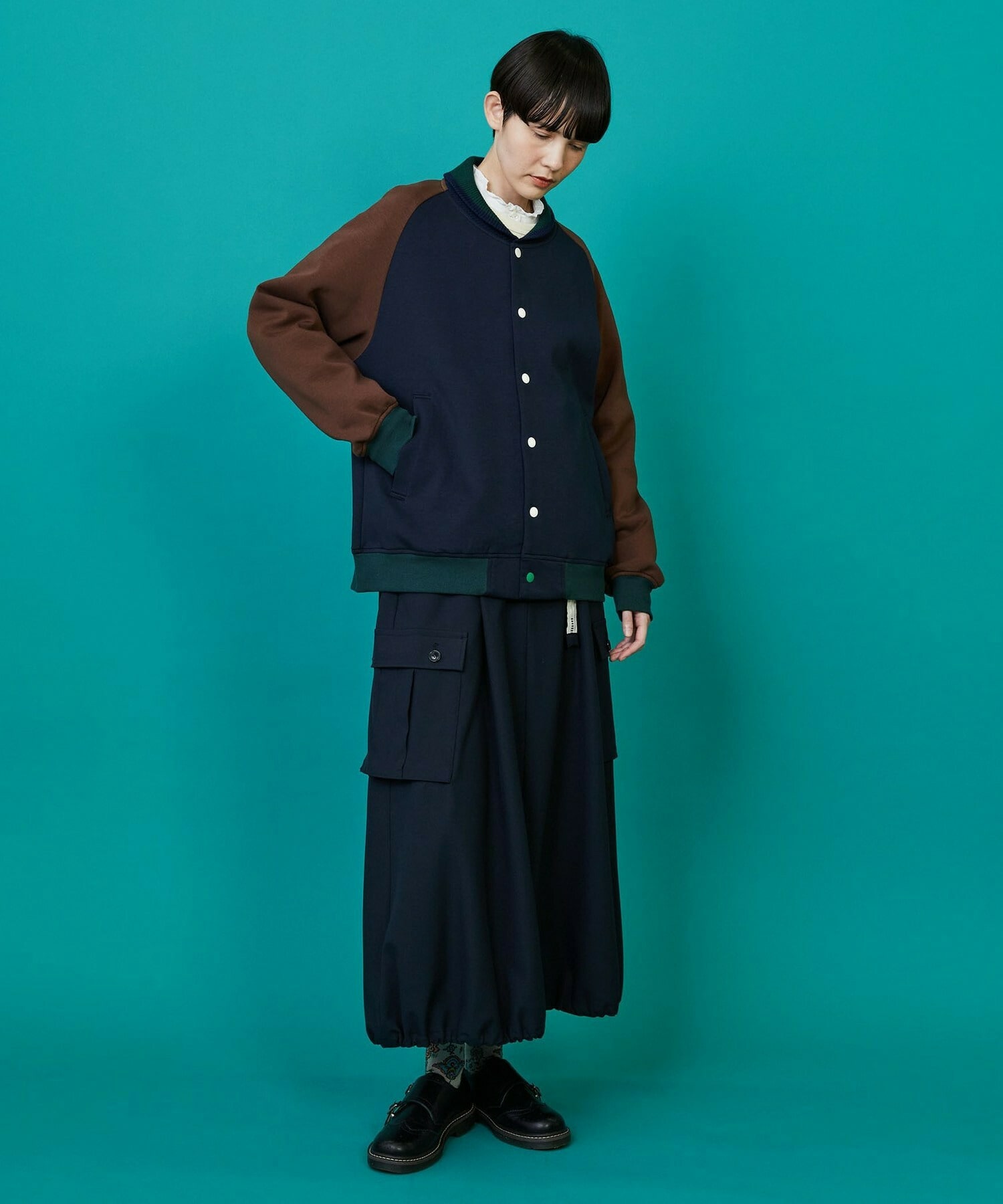 【FRAPBOIS】ツースト ブルゾン 詳細画像 ブラック 14