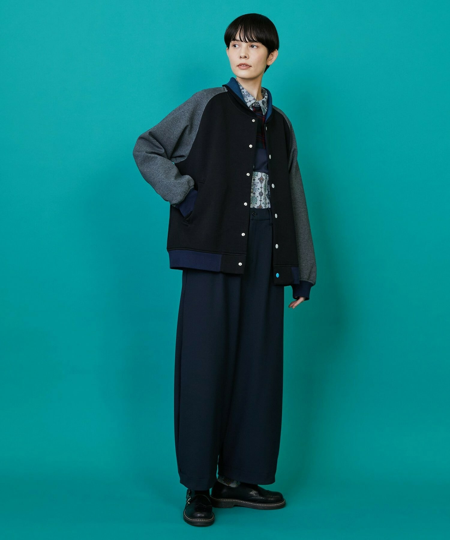 【FRAPBOIS】ツースト ブルゾン 詳細画像 ブラック 22