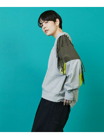 【FRAPBOIS】フリンジスウェット 詳細画像 キャメル 1