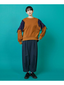 【FRAPBOIS】フリンジスウェット 詳細画像 キャメル 14