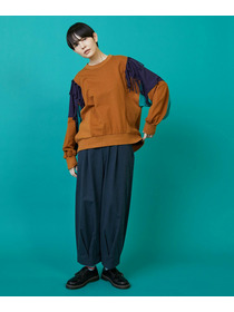 【FRAPBOIS】フリンジスウェット 詳細画像 キャメル 15
