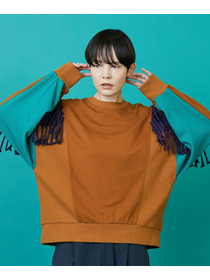 【FRAPBOIS】フリンジスウェット 詳細画像 キャメル 17