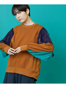 【FRAPBOIS】フリンジスウェット 詳細画像 キャメル 18