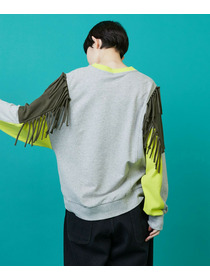 【FRAPBOIS】フリンジスウェット 詳細画像 キャメル 2