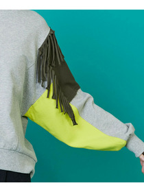 【FRAPBOIS】フリンジスウェット 詳細画像 キャメル 4