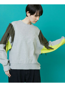 【FRAPBOIS】フリンジスウェット 詳細画像 キャメル 8