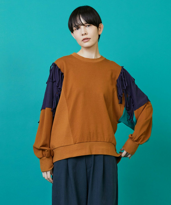 【FRAPBOIS】フリンジスウェット