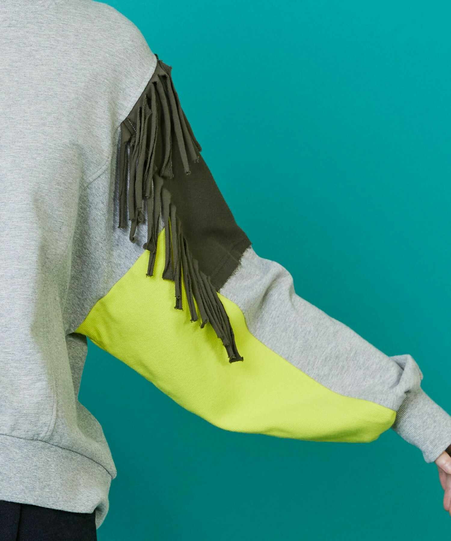 【FRAPBOIS】フリンジスウェット 詳細画像 キャメル 4