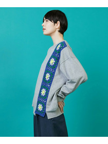 【FRAPBOIS】グラニースクエアスウェット 詳細画像 ターコイズブルー 1