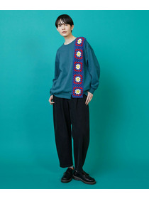 【FRAPBOIS】グラニースクエアスウェット 詳細画像 ターコイズブルー 14