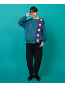 【FRAPBOIS】グラニースクエアスウェット 詳細画像 ターコイズブルー 15