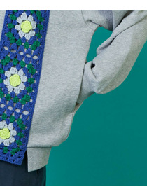 【FRAPBOIS】グラニースクエアスウェット 詳細画像 ターコイズブルー 4