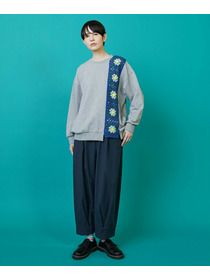 【FRAPBOIS】グラニースクエアスウェット 詳細画像 ターコイズブルー 9