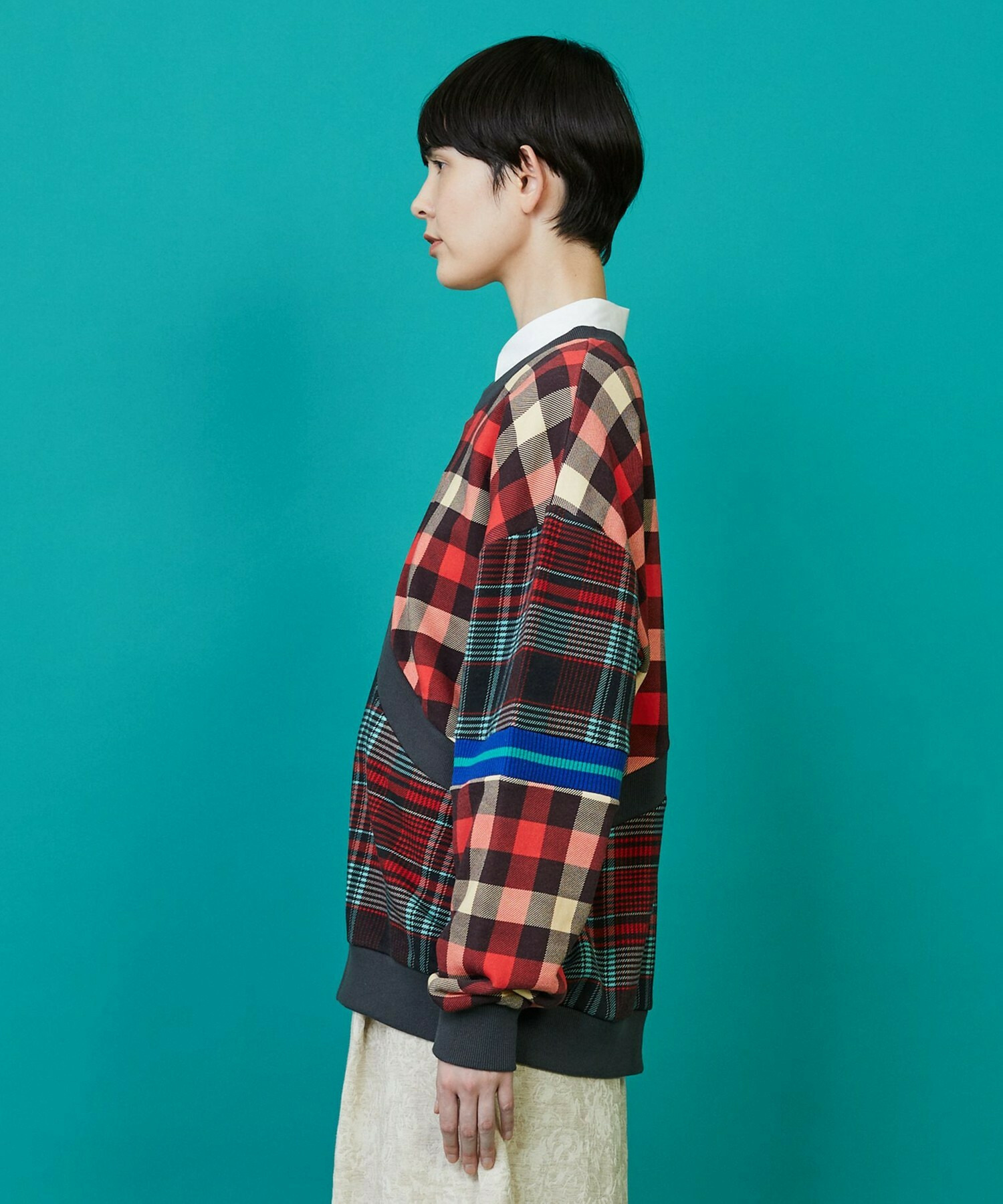 【FRAPBOIS】チェットレーナー 詳細画像 ブルー系その他 1