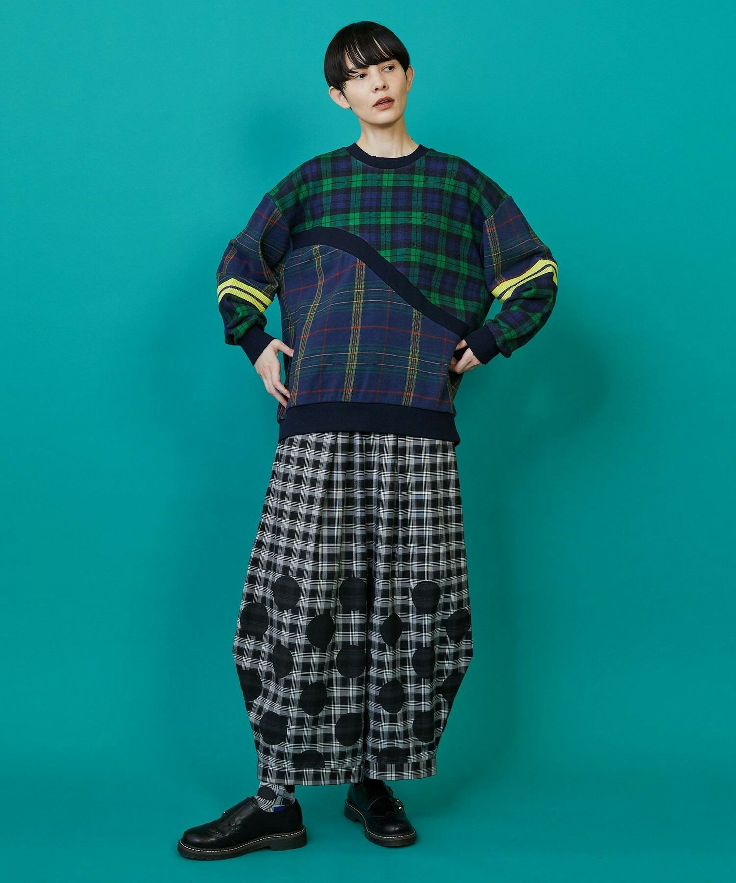 【FRAPBOIS】チェットレーナー 詳細画像 ブルー系その他 12